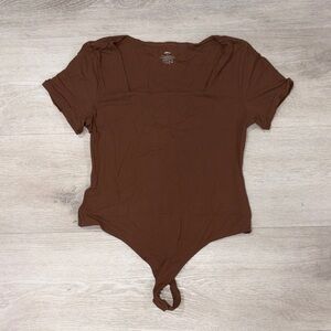 Elegant Brown Bodysuit for Women